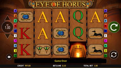 eye of horus online slot