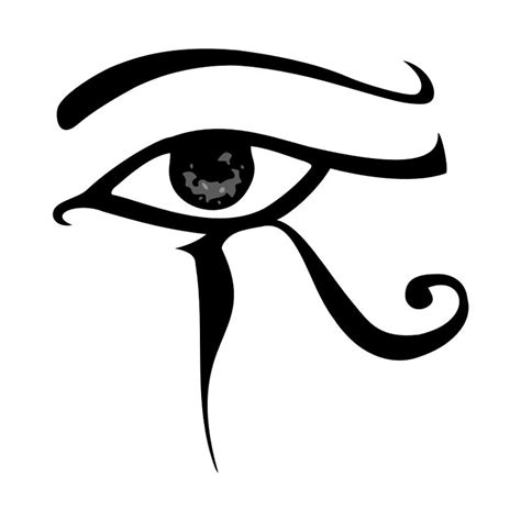 eye of horus outline