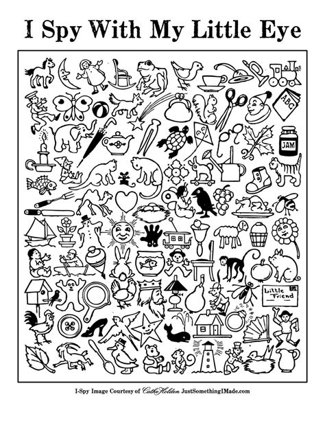 Eye Spy Games Printable