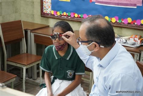 Eyesight Camp For Grades Vi Viii Delhi Public Eyesight Grade - Eyesight Grade
