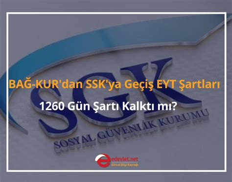 eyt 1260 gün şartı