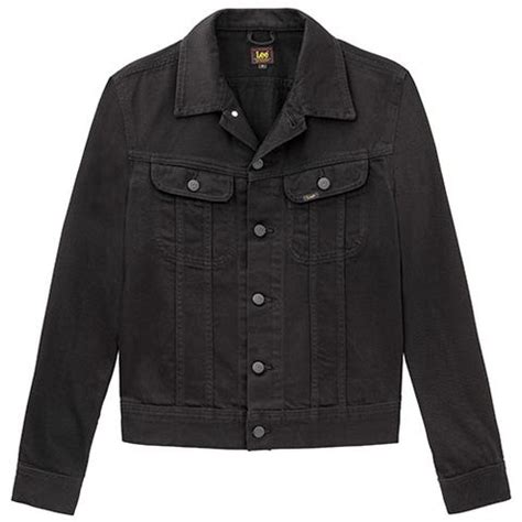 f f black denim jacket aywg