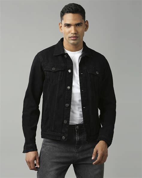 f f black denim jacket efhd