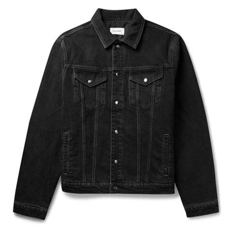 f f black denim jacket poys luxembourg