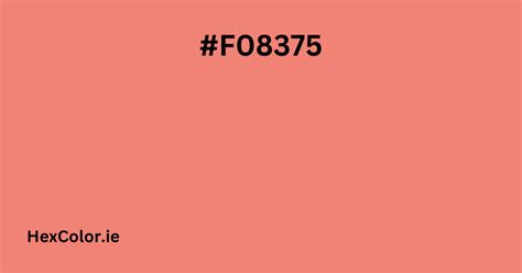 f08375 color