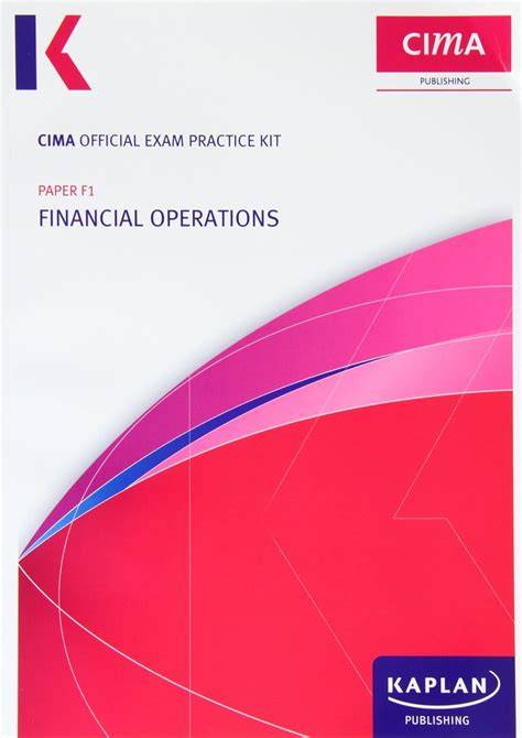 f1 financial operations operational level cima official