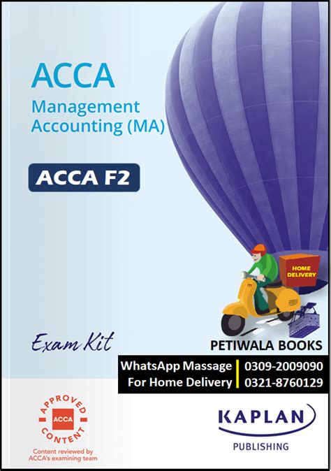 Read Online F2 Management Accounting Exam Kit 