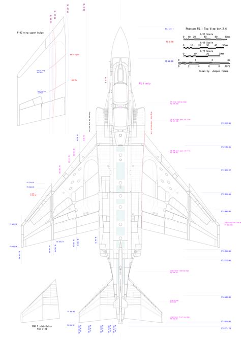 F4 Phantom Drawings