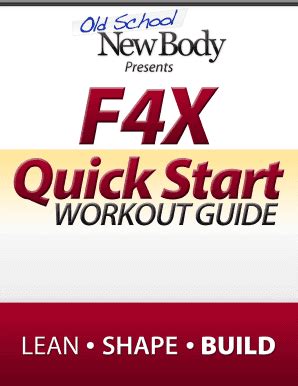 F4x Workout
