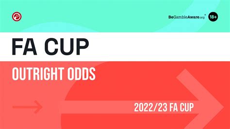 fa cup winner odds 2022