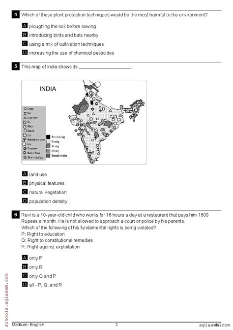 Download Fa1 Exam Paper Of 8 Class Science 