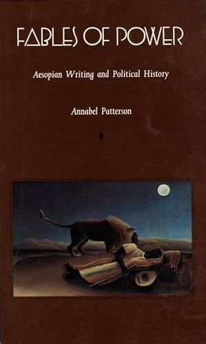fables of power aesopian writing and political his