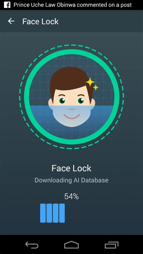 face lock apps ing by themselves