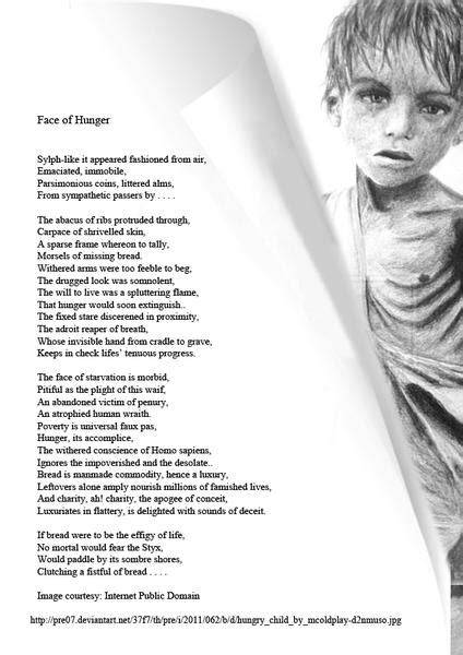 face of hunger by oswald mtshali analysis