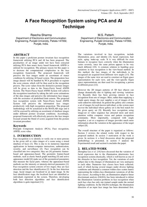 Face Recognition System Using Pca Lda Jacobi Method