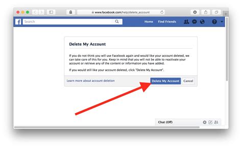 Facebook Account Remove