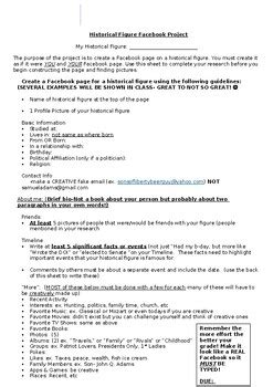 facebook biography project third