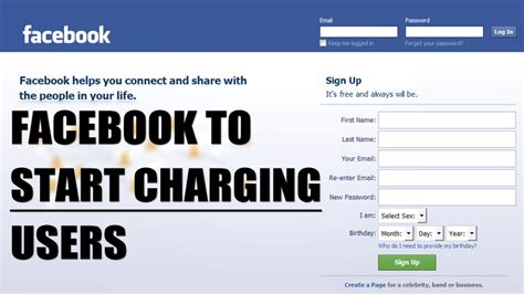 Facebook Charging Users