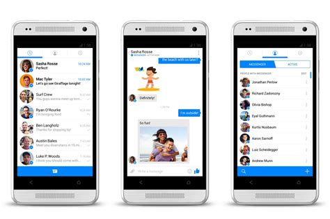 facebook chat application for android