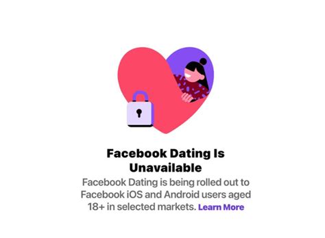 facebook dating says unavailable women