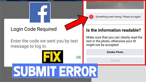 facebook hacked login code required