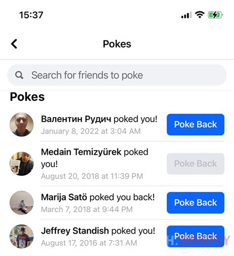 facebook poke