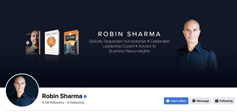 facebook robin sharma biography