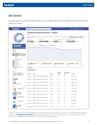 Read Online Facebook Pages Insights Guide 