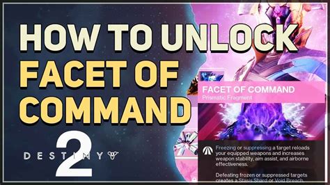 Facet Of Command Destiny 2