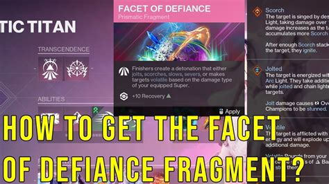 Facet Of Defiance