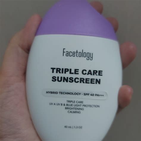 facetology sunscreen