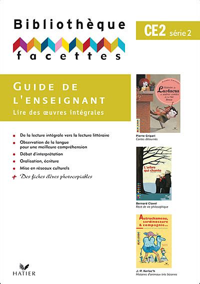 Facettes Ce2 Guide De L Enseignant Serie 1