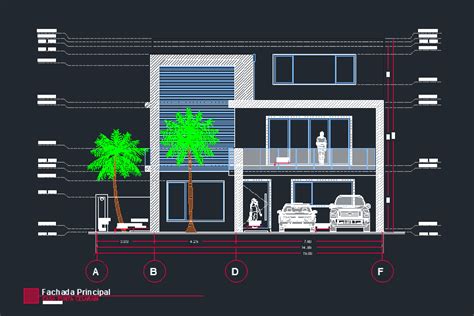 Fachadas En Autocad