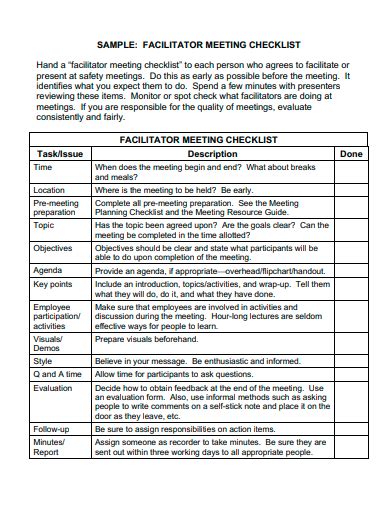 Full Download Facilitator Guide Template Microsoft Word 