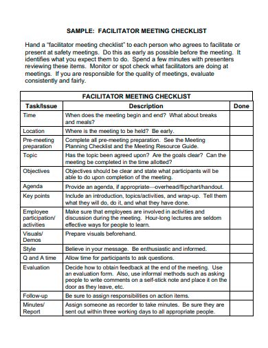 Full Download Facilitator Guide Template Microsoft Word 