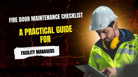 Facility Maintenance The Managers Practical Guide And Handbook