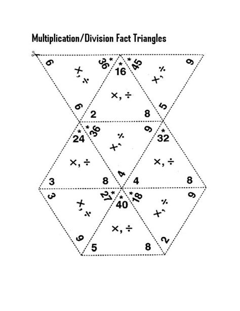 Fact Triangles Math Worksheets And More Fact Triangles  Addition - Fact Triangles  Addition