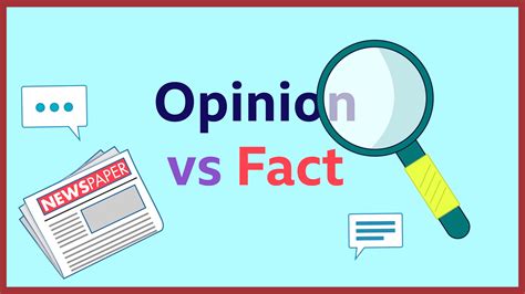 Fact Vs Opinion Which Should You Use In Fact And Opinion Sentences - Fact And Opinion Sentences