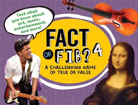 Read Fact Or Fib A Challenging Game Of True Or False 