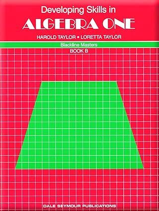 Read Factoring Developing Skills In Algebra Book B Answers 