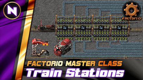 Factorio Train Station Design