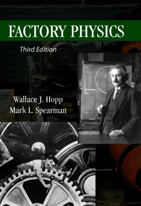 Factory Physics 3rd Third Edition By Wallace J Hopp Mark L Spearman Published By Waveland Pr Inc 2011