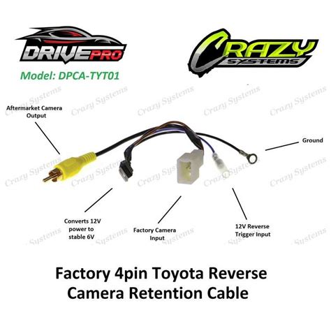 Factory Toyota Reverse Camera Wiring Diagram