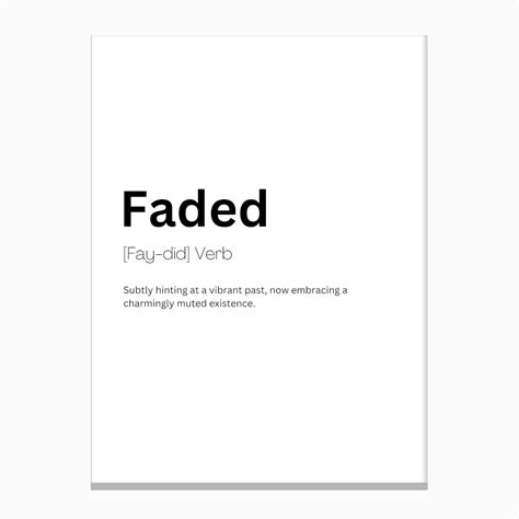 Faded Meaning