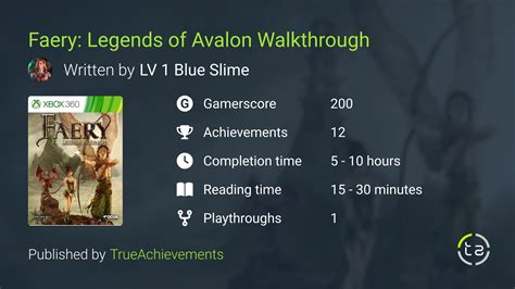 Faery Legends Of Avalon Walkthrough