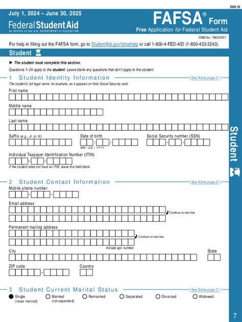 Download Fafsa Paper Form 