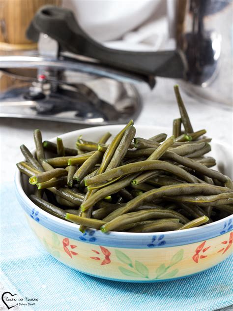 Fagiolini Pentola Pressione