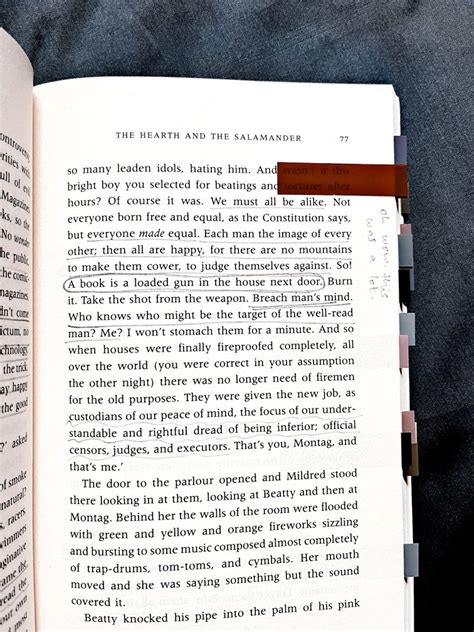 Fahrenheit 451 Annotations Page By Page