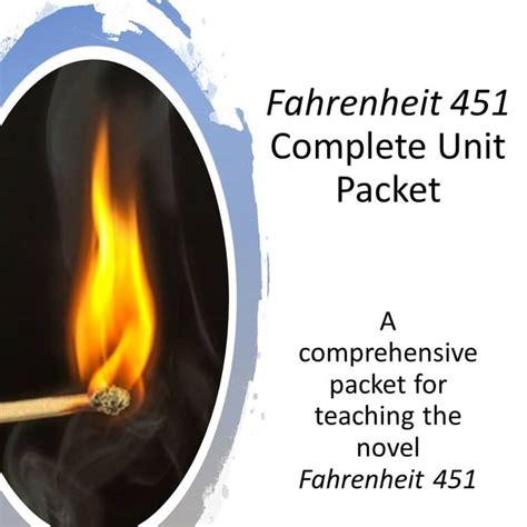 fahrenheit 451 unit packet