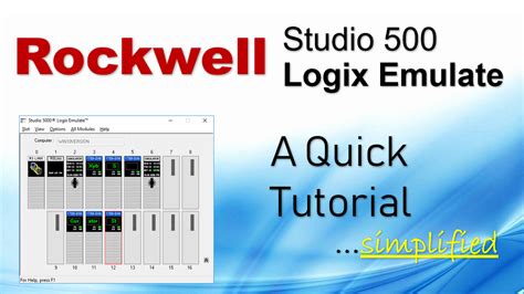 failed to install studio 5000 logix emulate in slot Array
